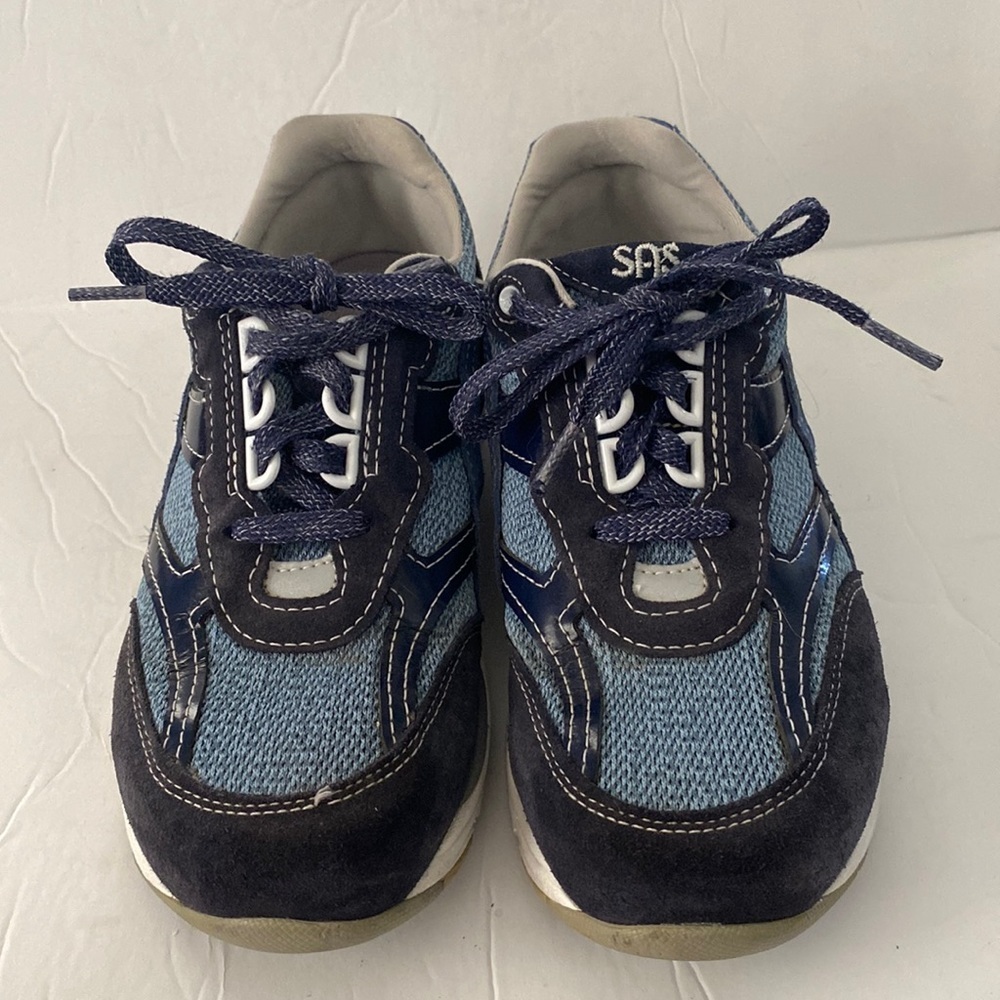 SAS Women's Tour Mesh LT Blue Walking Shoes